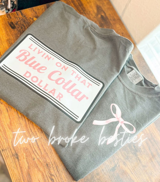 Blue Collar Dollar Bow