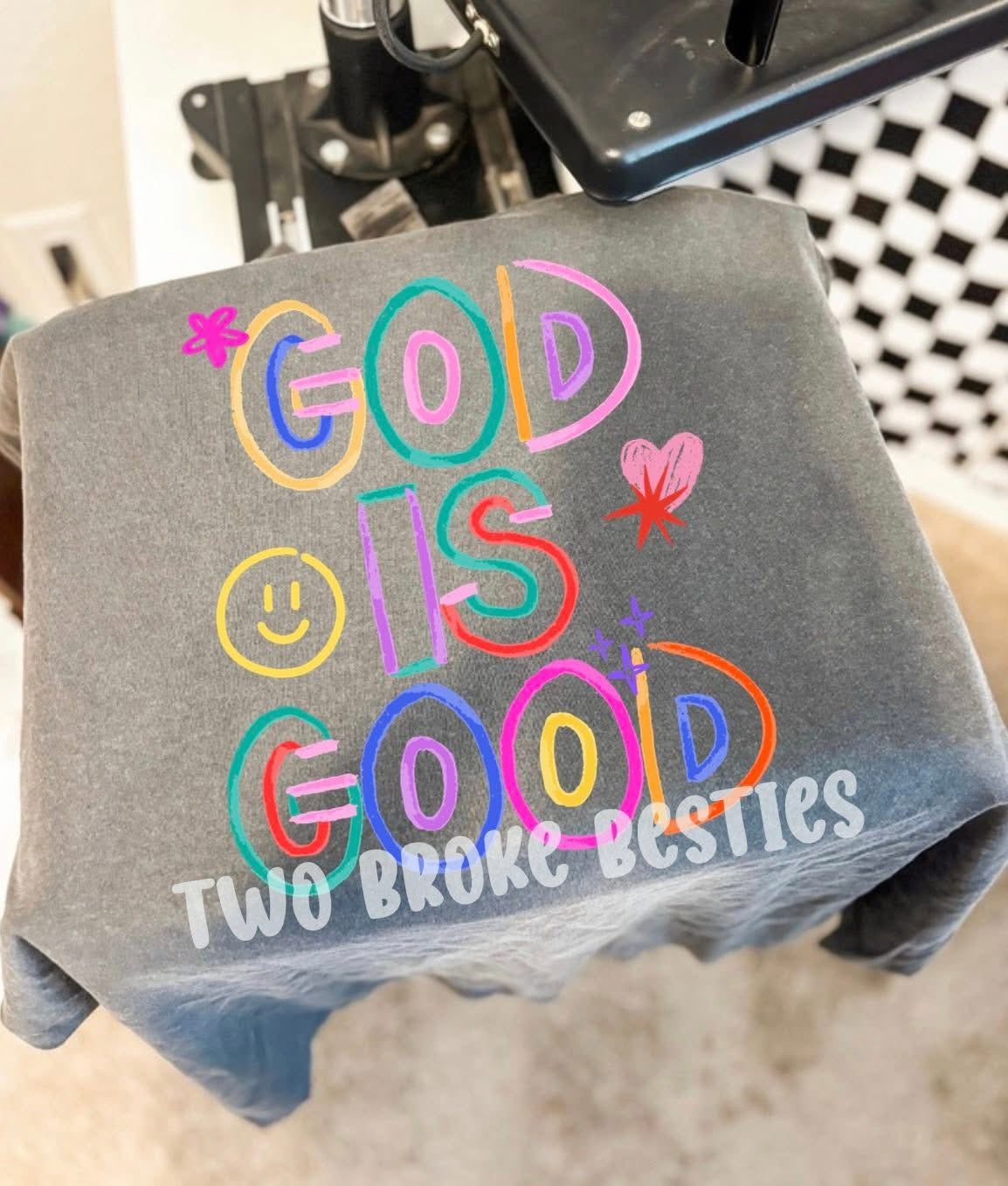 God Is Good Colorful