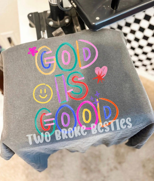 God Is Good Colorful